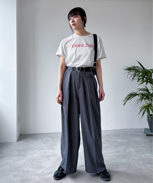 EPIMI E'PIMMY（エピミエピミー）の「2タックポケットスラックス（スラックス・レディース・ネイビー/グレー/チャコールグレー/ブラック・SMALL/MEDIUM）」の15枚目の写真