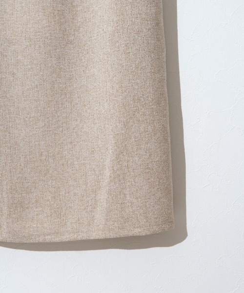 flower（フラワー）の「ペプラムスカート（スカート・レディース・ベージュ/ホワイト・FREE）」の12枚目の写真