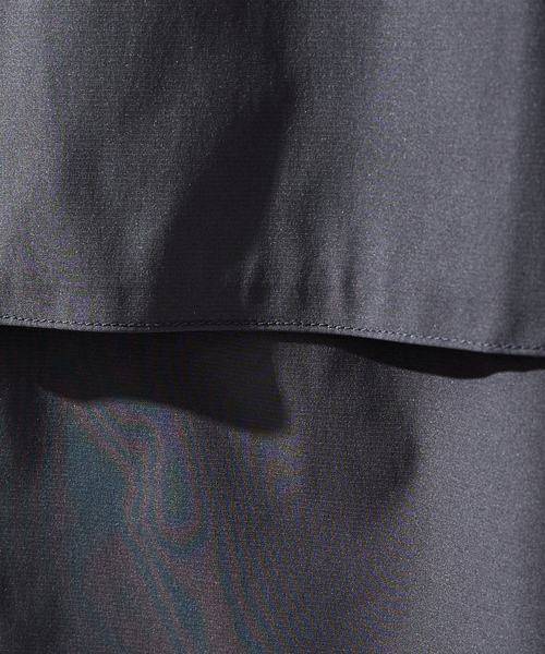 AH ABAHOUSE(エーエイチアバハウス)の「【AH ABAHOUSE / セットアップ対応】撥水 ストレッチ 半袖シャツ(シャツ/ブラウス・メンズ・グレイッシュブルー/チャコールグレー/グレイッシュベージュ/ブラック/カーキ/ライトグレー・46/48)」の18枚目の写真