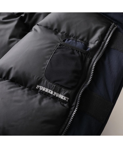 S.F.C(エスエフシー)の「S.F.C GOZILLA 700FILL PARKA SFCFW23J02(ダウンジャケット/コート・メンズ・ネイビー/オリーブ・FREE)」の6枚目の写真
