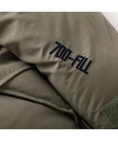 S.F.C(エスエフシー)の「S.F.C GOZILLA 700FILL PARKA SFCFW23J02(ダウンジャケット/コート・メンズ・ネイビー/オリーブ・FREE)」の7枚目の写真