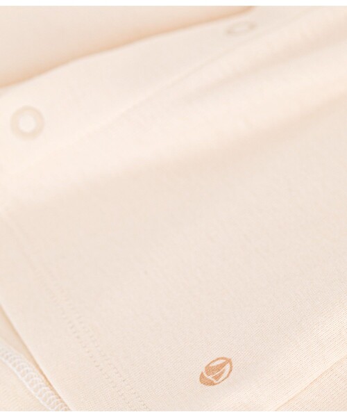 PETIT BATEAU（プチバトー）の「１ｘ１コットンカーディガン（カーディガン/ボレロ・キッズ・ホワイト/ピンク/ネイビー・12MONTH/18MONTH/24MONTH/36MONTH）」の9枚目の写真