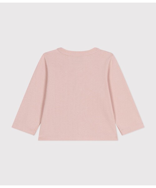 PETIT BATEAU（プチバトー）の「１ｘ１コットンカーディガン（カーディガン/ボレロ・キッズ・ホワイト/ピンク/ネイビー・12MONTH/18MONTH/24MONTH/36MONTH）」の11枚目の写真