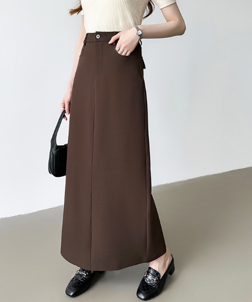 Salvatore サルバトーレ フェラガモ デニム スカート　バックスリット SA7344AW01278_thumb.jpg