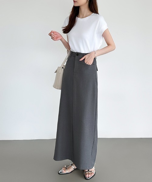 売れ筋商品|||スカート スクエア ロング バックレス 長袖 セクシー スリット レディース スリットジップセクシースカート – レディースファッション通販