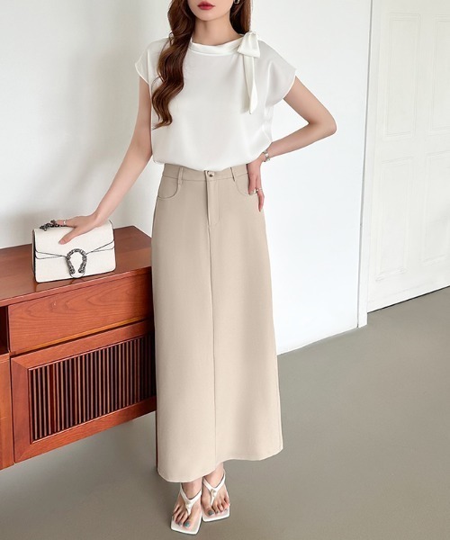 女性が喜ぶ♪ セール】【選べる長さ×5色展開】 バックスリット入り タイト スカート