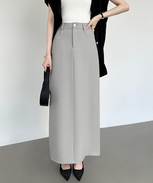 セール】【新色登場】 バックスリット入り ナロースカート タイト