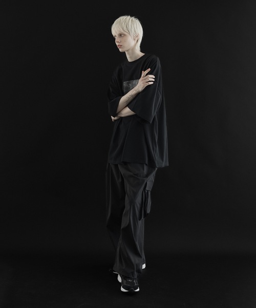 remer（リメール）の「loose military wide PT / ルーズミリタリーワイドパンツ（カーゴパンツ・メンズ・ライトグレー/ブラック/カーキ/チャコールグレー・X-SMALL/SMALL/MEDIUM/LARGE）」の18枚目の写真