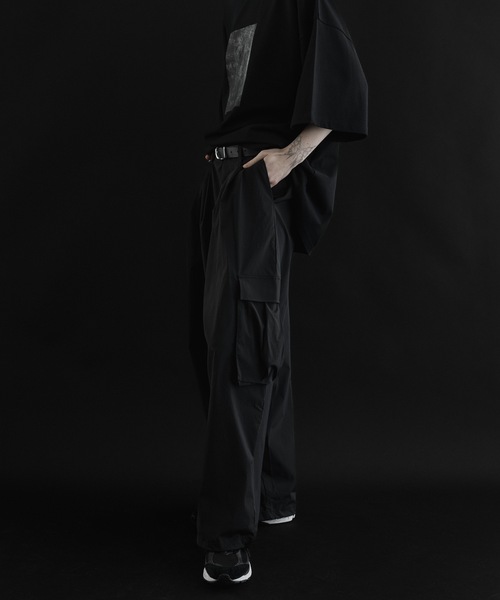 remer（リメール）の「loose military wide PT / ルーズミリタリーワイドパンツ（カーゴパンツ・メンズ・ライトグレー/ブラック/カーキ/チャコールグレー・X-SMALL/SMALL/MEDIUM/LARGE）」の21枚目の写真