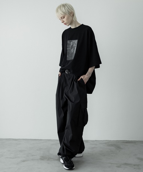 remer（リメール）の「loose military wide PT / ルーズミリタリーワイドパンツ（カーゴパンツ・メンズ・ライトグレー/ブラック/カーキ/チャコールグレー・X-SMALL/SMALL/MEDIUM/LARGE）」の9枚目の写真