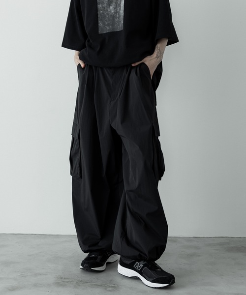 remer（リメール）の「loose military wide PT / ルーズミリタリーワイドパンツ（カーゴパンツ・メンズ・ライトグレー/ブラック/カーキ/チャコールグレー・X-SMALL/SMALL/MEDIUM/LARGE）」の11枚目の写真