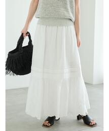 Te chichi | エンブロイダリーティアードスカート(スカート)