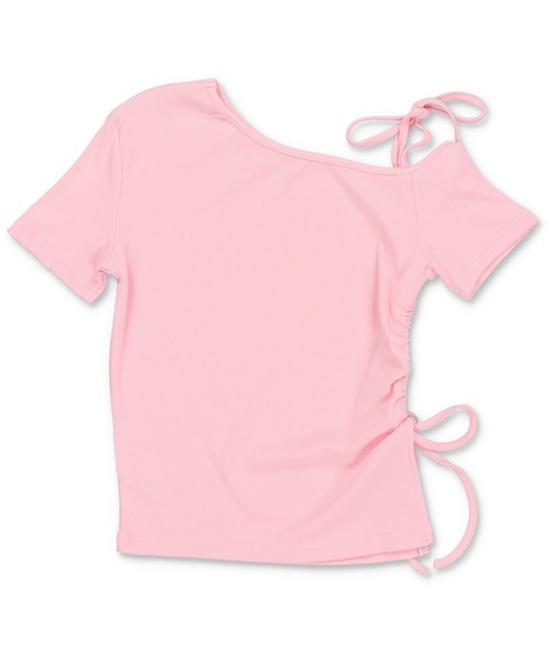 SPINNS(スピンズ)の「肩リボン半袖リブカットソー(Tシャツ/カットソー・レディース・ホワイト/ピンク/ブラック・ONESIZE)」の17枚目の写真