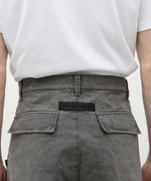 JOURNAL STANDARD（ジャーナルスタンダード）の「BOILER ROOM / ボイラールーム CANVAS HEAVY SHORT SS24SP01GRV（その他パンツ・メンズ・チャコールグレー・MEDIUM/LARGE）」の7枚目の写真
