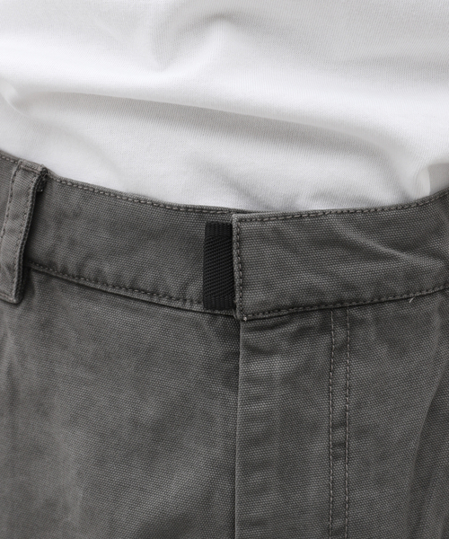 JOURNAL STANDARD（ジャーナルスタンダード）の「BOILER ROOM / ボイラールーム CANVAS HEAVY SHORT SS24SP01GRV（その他パンツ・メンズ・チャコールグレー・MEDIUM/LARGE）」の10枚目の写真
