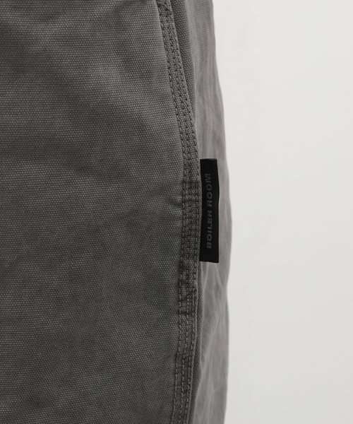JOURNAL STANDARD（ジャーナルスタンダード）の「BOILER ROOM / ボイラールーム CANVAS HEAVY SHORT SS24SP01GRV（その他パンツ・メンズ・チャコールグレー・MEDIUM/LARGE）」の11枚目の写真
