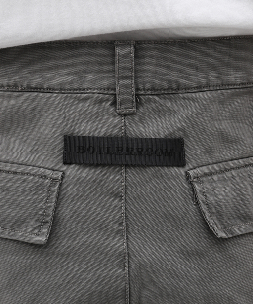 JOURNAL STANDARD（ジャーナルスタンダード）の「BOILER ROOM / ボイラールーム CANVAS HEAVY SHORT SS24SP01GRV（その他パンツ・メンズ・チャコールグレー・MEDIUM/LARGE）」の12枚目の写真