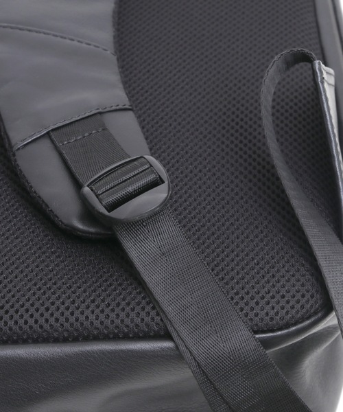 YArKA（ヤーカ）の「【YArKA/ヤーカ】real leather square flap back pack [Alnitak4] / リアルレザー四角フラップバックパック(リュック)（バックパック/リュック・メンズ・ブラック・FREE）」の14枚目の写真