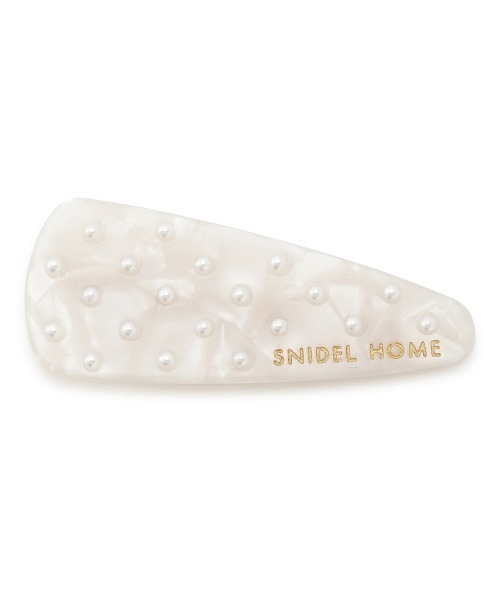 パールヘアクリップ（バレッタ/ヘアクリップ）｜SNIDEL HOME