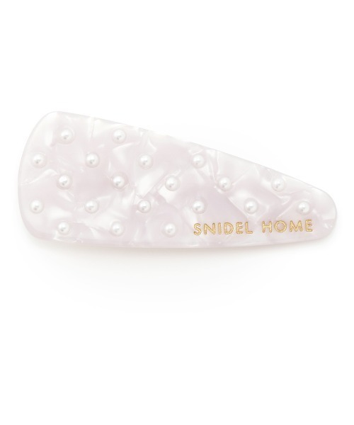 パールヘアクリップ（バレッタ/ヘアクリップ）｜SNIDEL HOME