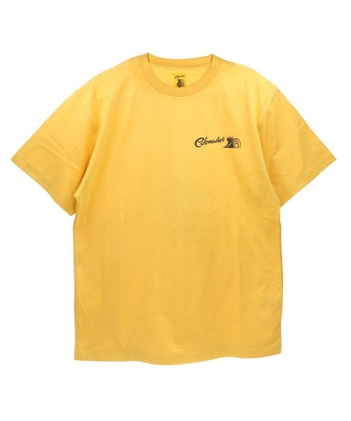 COBMASTER（コブマスター）の「【COBMASTER/コブマスター】COB BACK LOGO Tee7241/半袖Tシャツ（Tシャツ/カットソー・メンズ・パープル/ブラック/オートミール/グリーン/ホワイト/イエロー・MEDIUM/SMALL/X-LARGE/LARGE）」の6枚目の写真