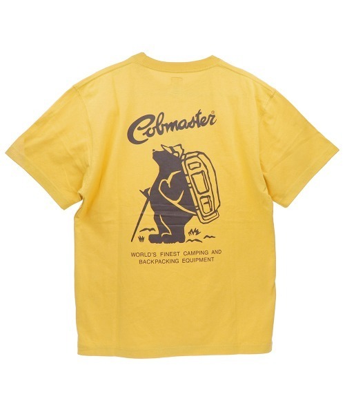 COBMASTER（コブマスター）の「【COBMASTER/コブマスター】COB BACK LOGO Tee7241/半袖Tシャツ（Tシャツ/カットソー・メンズ・パープル/ブラック/オートミール/グリーン/ホワイト/イエロー・MEDIUM/SMALL/X-LARGE/LARGE）」の10枚目の写真