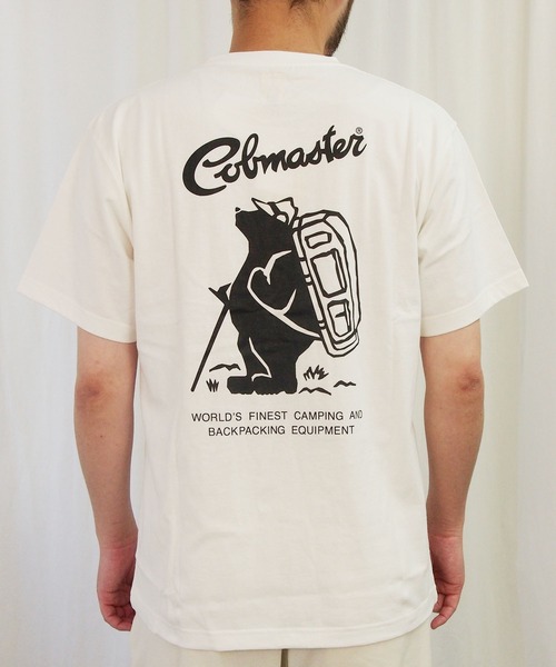 COBMASTER（コブマスター）の「【COBMASTER/コブマスター】COB BACK LOGO Tee7241/半袖Tシャツ（Tシャツ/カットソー・メンズ・パープル/ブラック/オートミール/グリーン/ホワイト/イエロー・MEDIUM/SMALL/X-LARGE/LARGE）」の22枚目の写真