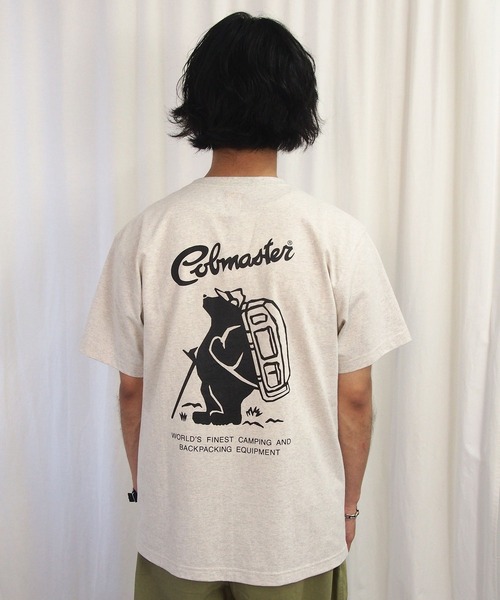 COBMASTER（コブマスター）の「【COBMASTER/コブマスター】COB BACK LOGO Tee7241/半袖Tシャツ（Tシャツ/カットソー・メンズ・パープル/ブラック/オートミール/グリーン/ホワイト/イエロー・MEDIUM/SMALL/X-LARGE/LARGE）」の20枚目の写真