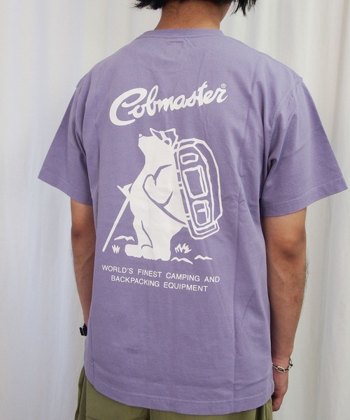 COBMASTER（コブマスター）の「【COBMASTER/コブマスター】COB BACK LOGO Tee7241/半袖Tシャツ（Tシャツ/カットソー・メンズ・パープル/ブラック/オートミール/グリーン/ホワイト/イエロー・MEDIUM/SMALL/X-LARGE/LARGE）」の18枚目の写真