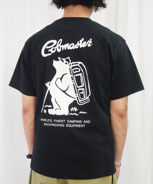 COBMASTER（コブマスター）の「【COBMASTER/コブマスター】COB BACK LOGO Tee7241/半袖Tシャツ（Tシャツ/カットソー・メンズ・パープル/ブラック/オートミール/グリーン/ホワイト/イエロー・MEDIUM/SMALL/X-LARGE/LARGE）」の15枚目の写真