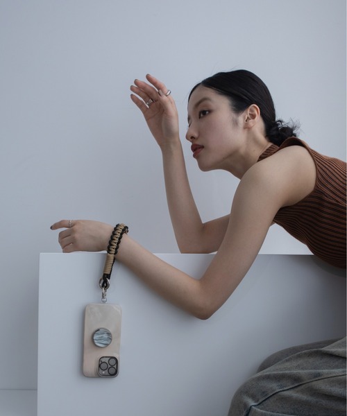 VACANCY（ヴァカンシー）の「ミニMIXロープストラップ（スマホグッズ・レディース・ブラック・FREE）」の13枚目の写真