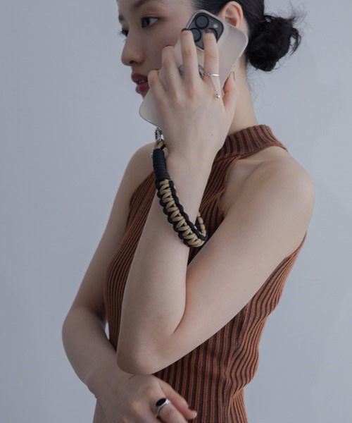 VACANCY（ヴァカンシー）の「ミニMIXロープストラップ（スマホグッズ・レディース・ブラック・FREE）」の12枚目の写真