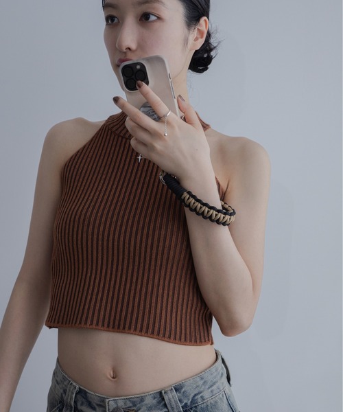 VACANCY（ヴァカンシー）の「ミニMIXロープストラップ（スマホグッズ・レディース・ブラック・FREE）」の11枚目の写真