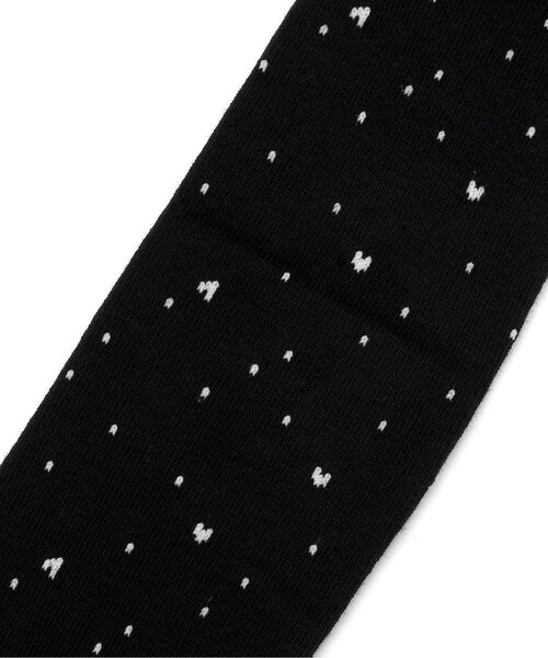 apres les cours（アプレレクール）の「チェック・ハート・花柄ハイソックス（ソックス/靴下・キッズ・ブラック/アイボリー/チェック・12/15 /18/21）」の7枚目の写真