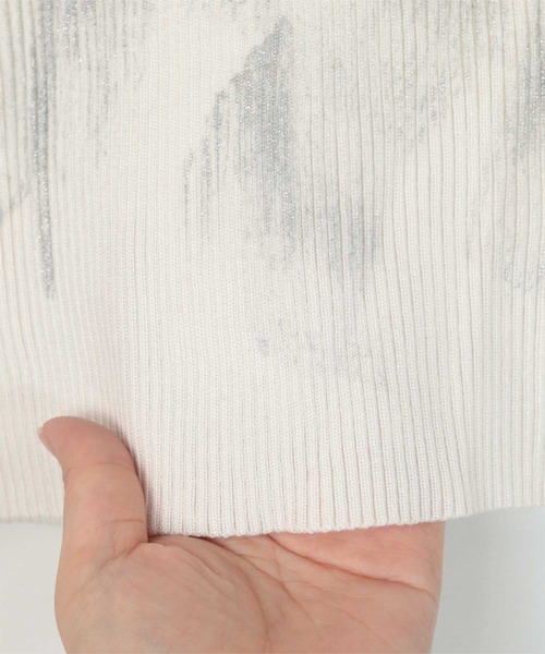 ラメプリントアメスリタンクトップ（タンクトップ）｜miette（ミエット