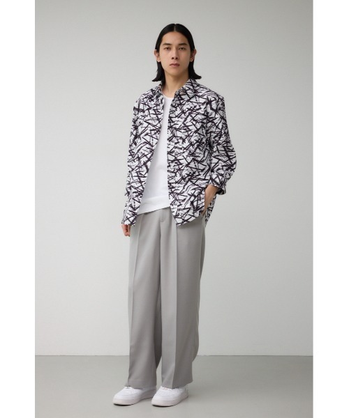 AZUL by moussy(アズールバイマウジー)の「シアサッカー7分袖シャツ(シャツ/ブラウス・メンズ・ブラック系その他/グレー系その他/ホワイト・MEDIUM/LARGE)」の17枚目の写真