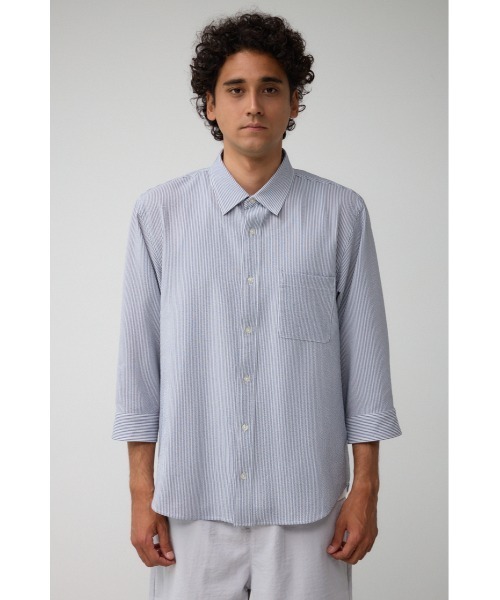 セール】シアサッカー7分袖シャツ（シャツ/ブラウス）｜AZUL BY MOUSSY