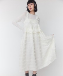 Candy Stripper | FLUFFY FRINGE ドレス(ワンピース)