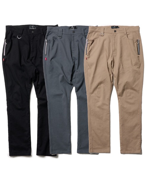 VIRGOwearworks(ヴァルゴウェアワークス)の「Side zip ninjas(チノパンツ・メンズ・ベージュ/チャコールグレー/ブラック・2/4/3)」の17枚目の写真