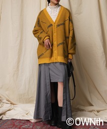 antiqua | OWNthモノグラムカーディガン(カーディガン/ボレロ)