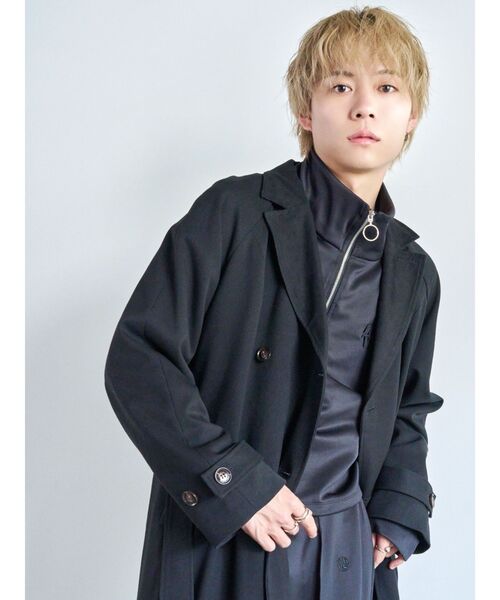 EATME（イートミー）の「【EATME×TAKUYA】ハーフジップTOP（セットアップ可能）（Tシャツ/カットソー・レディース・グリーン/ブラック・FREE）」の12枚目の写真