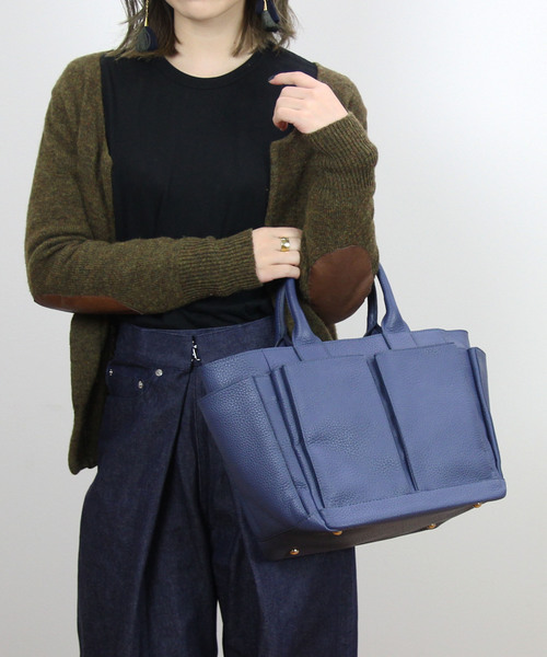 tsumori chisato CARRY(ツモリチサトキャリー)の「マットシュリンクエンボス ハンドバッグ(ハンドバッグ・レディース・ネイビー/ブラック/その他/ブラウン・FREE)」の3枚目の写真