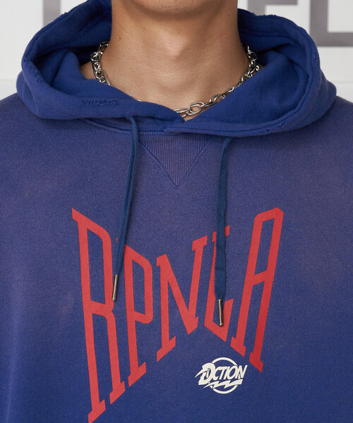 【セール】【RePRODUCTION LABEL / リプロダクションレーベル】ビッグロゴフーディー（パーカー）｜RePRODUCTION LABEL（リプロダクションレーベル）
