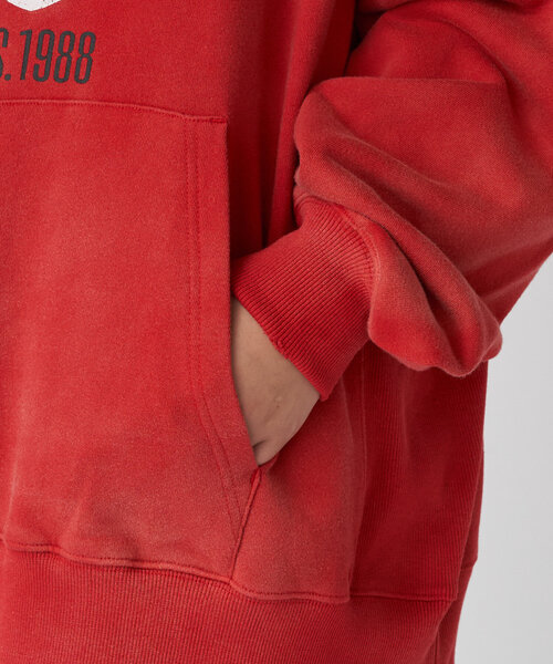 【セール】【RePRODUCTION LABEL / リプロダクションレーベル】ビッグロゴフーディー（パーカー）｜RePRODUCTION LABEL（リプロダクションレーベル）