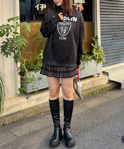 【セール】【RePRODUCTION LABEL / リプロダクションレーベル】ビッグロゴフーディー（パーカー）｜RePRODUCTION LABEL（リプロダクションレーベル）