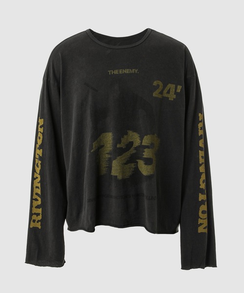 RRR-123 リヴィントンロイレビス / YAHWEY LS TEE RRR123 Yahwey LS Tee (Vintage Black) - UNION LOS ANGELES