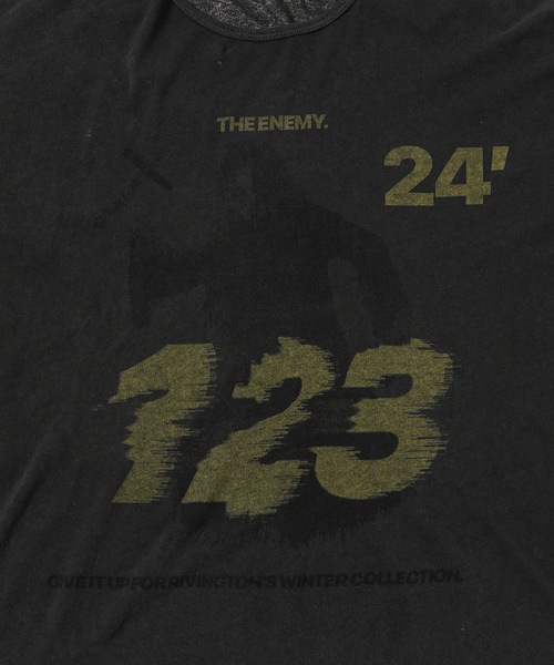 岸優太着用 RRR123 SPEAK DANGEROUSLY LS TEE 岸優太着用 RRR123 SPEAK DANGEROUSLY LS TEE