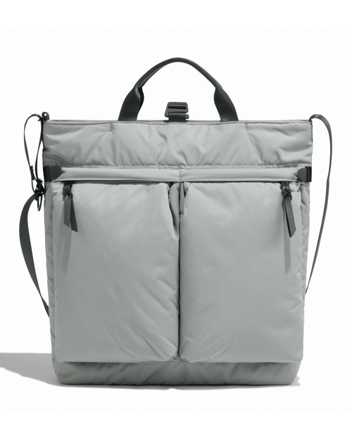 UNTRACK(アントラック)の「UNTRACK CITY/DS ショルダー トートバッグ 60213(ショルダーバッグ・メンズ・ブラック/グレー/ライトグリーン系・FREE)」の3枚目の写真