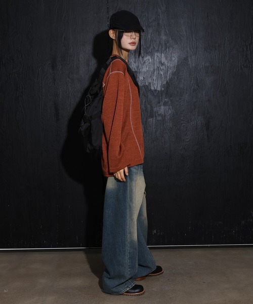 FOLLOWIN（フォロウィン）の「[UNISEX]サイクリングクロスボディバッグメッセンジャーバッグ（バックパック/リュック・レディース・グレー/ブラック/ブラウン/ネイビー・ONE SIZE）」の11枚目の写真