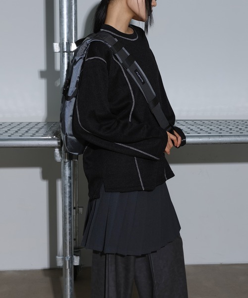 FOLLOWIN（フォロウィン）の「[UNISEX]サイクリングクロスボディバッグメッセンジャーバッグ（バックパック/リュック・レディース・グレー/ブラック/ブラウン/ネイビー・ONE SIZE）」の12枚目の写真